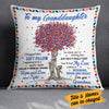 Personalized Grandma Granddaughter Mom Daughter Tree Pillow MR298 30O34 (Insert Included) 1