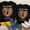 Personalized Skull Love Couple T Shirt SB193 73O47 1