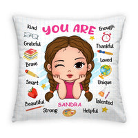 Personalized Gift For Granddaughter You Are Affirmation Pillow 32251 thumb 1