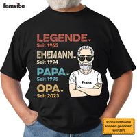 Personalized Gift For Grandpa German Opa Shirt - Hoodie - Sweatshirt 30288 thumb 1