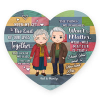 Personalized Couple I Had You And You Had Me Shaped Pillow 30600 thumb 1