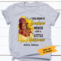 Personalized BWA Mom Sunshine Mixed T Shirt AG81 30O47 thumb 1