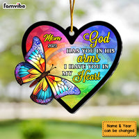 Personalized Butterfly Memorial Gift God Has You Ornament 30038 thumb 1