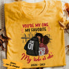 Personalized My One BWA Couple T Shirt AG262 29O36 1