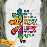 Personalized Hippie White T Shirt JN173 67O36 thumb 1