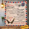Personalized Spanish Pareja I Choose You Couple Blanket AP1410 65O34 1