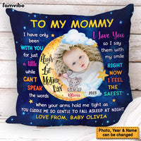 Personalized Baby First Mother's Day Gift Animal Theme Upload Photo Pillow 31538 thumb 1