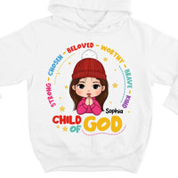 Personalized Gift For Granddaughter Child Of God Kid T Shirt - Kid Hoodie - Kid Sweatshirt 30227 thumb 1