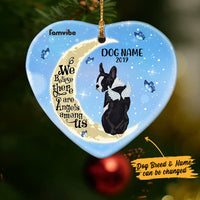 Personalized Dog Memo Heart Ornament AG182 85O36 thumb 1