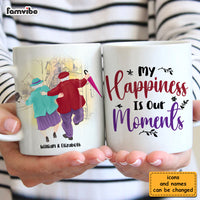 Personalized Couples Gift My Happiness Is Our Moments Mug 31312 thumb 1