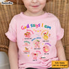 Personalized Gift For Granddaughter Gods Says I Am Kid T Shirt - Kid Hoodie - Kid Sweatshirt 31063 1