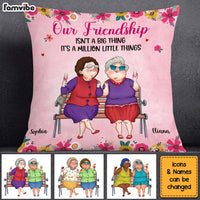 Personalized Gift For Friends It's A Million Little Things Pillow 30821 thumb 1