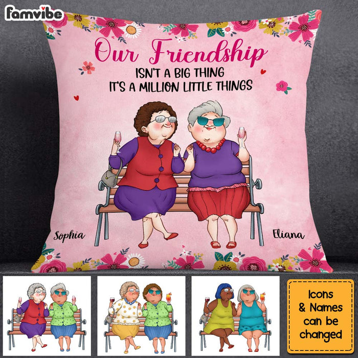 Personalized Gift For Friends It's A Million Little Things Pillow 30821 1