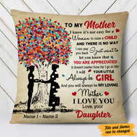 Personalized To My Loving Mom Grandma Pillow MR52 65O47 (Insert Included) thumb 1