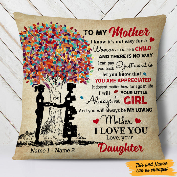 Personalized To My Loving Mom Grandma Pillow MR52 65O47 (Insert Included) 1
