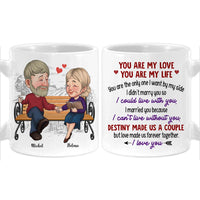 Personalized Couple Gift You Are My Love You Are My Life Mug 31269 thumb 1