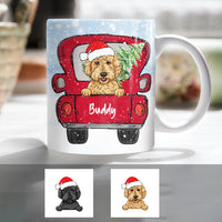 Personalized Goldendoodle Dog Christmas 2022 Mug SB301 81O34 thumb 1