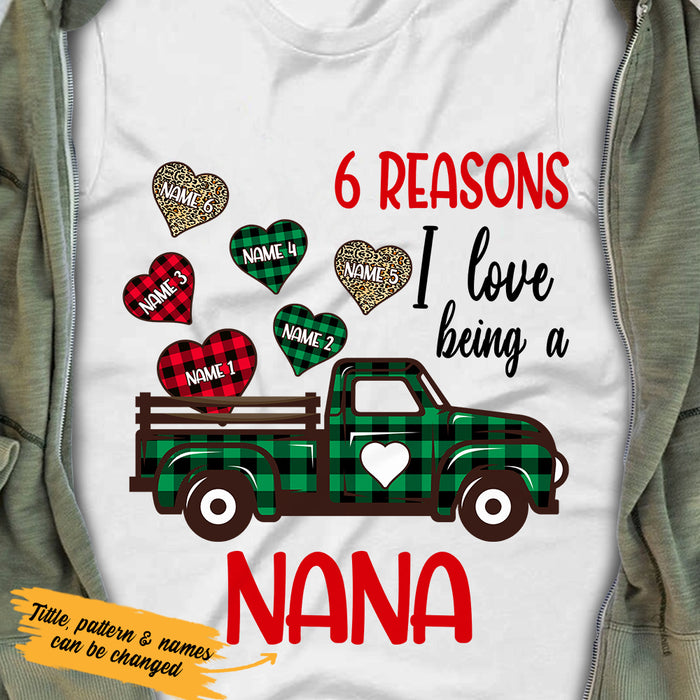 Personalized I Love Being A Grandma T Shirt JR232 73O36 1