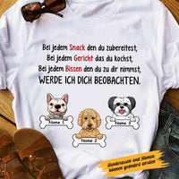 Personalized Dog Watching Hund German T Shirt AP1313 30O47 thumb 1