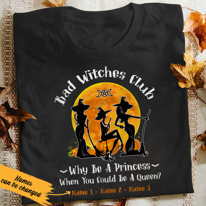 Personalized Witch Friends Halloween T Shirt SB75 87O53 1