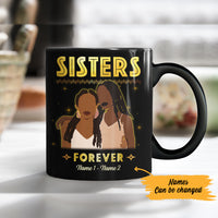 Personalized Sisters Forever BWA Friends Mug JL302 28O57 thumb 1