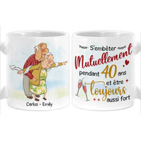 Personalized French S'embêter Mutuellement Pendant Mug 30916 thumb 1