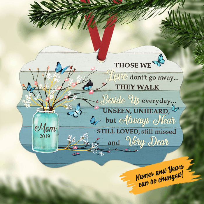 Personalized Memorial Butterfly Benelux Ornament NB232 85O58 1