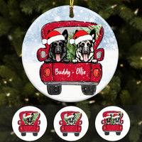 Personalized German Shepherd Dog Christmas Ornament SB301 81O34 thumb 1