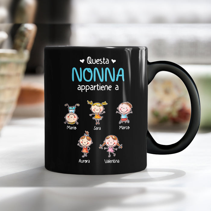 Personalized Nonna Nonno Italian Grandma Grandpa Mug AP810 67O57 1
