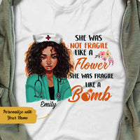 Personalized BWA Nurse Like A Bomb T Shirt AG111 27O58 thumb 1