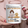 Personalized Dog Mom Peopley French Chien Chienne Mug AP65 81O34 1