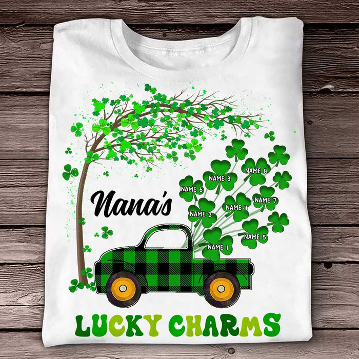 Personalized Grandma Patrick's Day T Shirt FB151 26O58 1