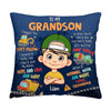 Personalized Gift For Grandson Construction Hug This Pillow 31017 1