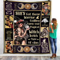 Magical Witch Halloween Fleece Blanket JL203 73O57 thumb 1