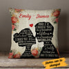 Personalized Valentine Couple I Choose You Pillow  JR112 81O34 (Insert Included) 1
