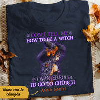 Personalized Halloween Witch T Shirt JL151 73O58 thumb 1