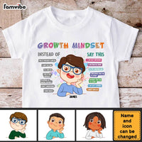 Personalized Gift For Grandson Growth Mindset Kids Shirt Kid T Shirt - Kid Hoodie - Kid Sweatshirt 30650 thumb 1