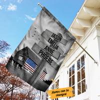 Personalized Street Sign Barn American House Flag JL272 81O34 thumb 1