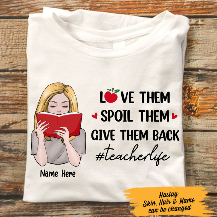 Personalized Teacher T Shirt JN112 26O47 1