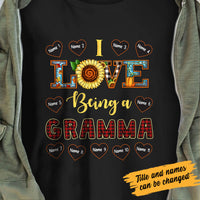 Personalized Love Being Mom Grandma T Shirt AP138 67O60 thumb 1