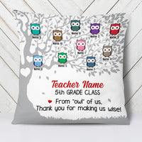 Personalized Teacher Owl Of Us Pillow JN31 95O34 thumb 1