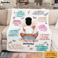 Personalized Inspirational Gift For Daughter I Am Confident Blanket 30040 thumb 1