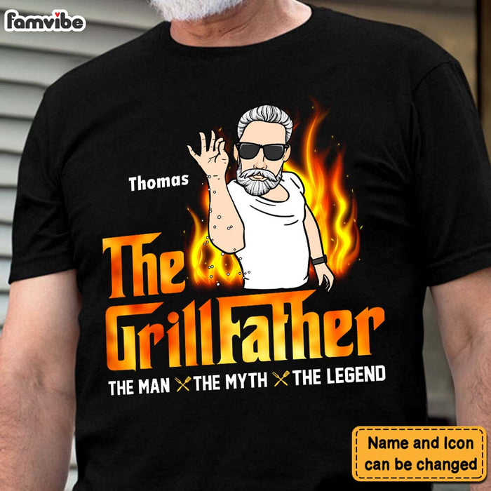 Personalized Gift For Grill Dad Shirt - Hoodie - Sweatshirt 26141 1