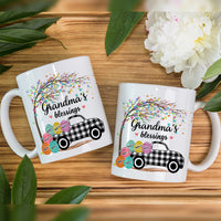 Personalized Grandma Peeps Easter Truck Mug FB191 81O36 thumb 1