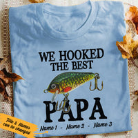 Personalized Fishing Dad Grandpa T Shirt MY142 95O36 thumb 1