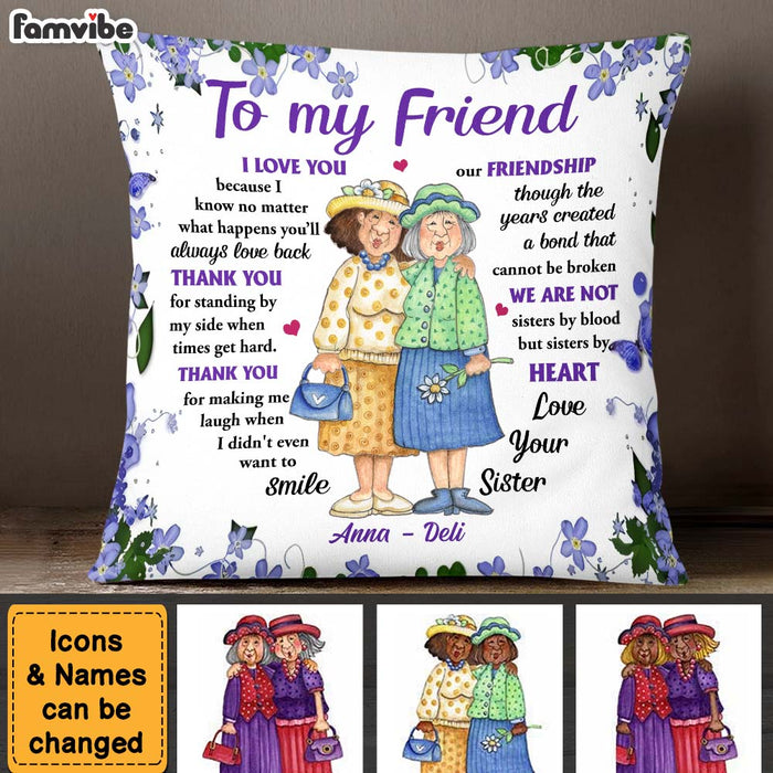 Personalized Gift For Friends I Love You Pillow 30754 1