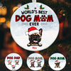 Personalized World Best Dog Dad Ever  Ornament OB222 67O47 1