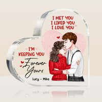 Personalized Couple I Met You I Love You Acrylic Plaque 22844 thumb 1