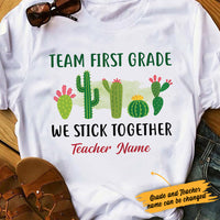Personalized Cactus Team Teacher T Shirt SB31 87O34 thumb 1