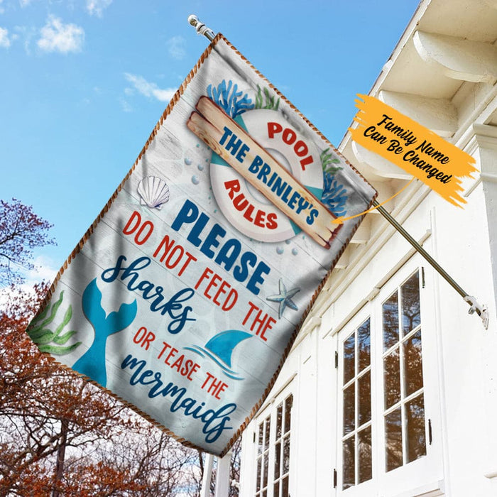 Personalized Pool Funny Garden Flag JN243 85O47 1